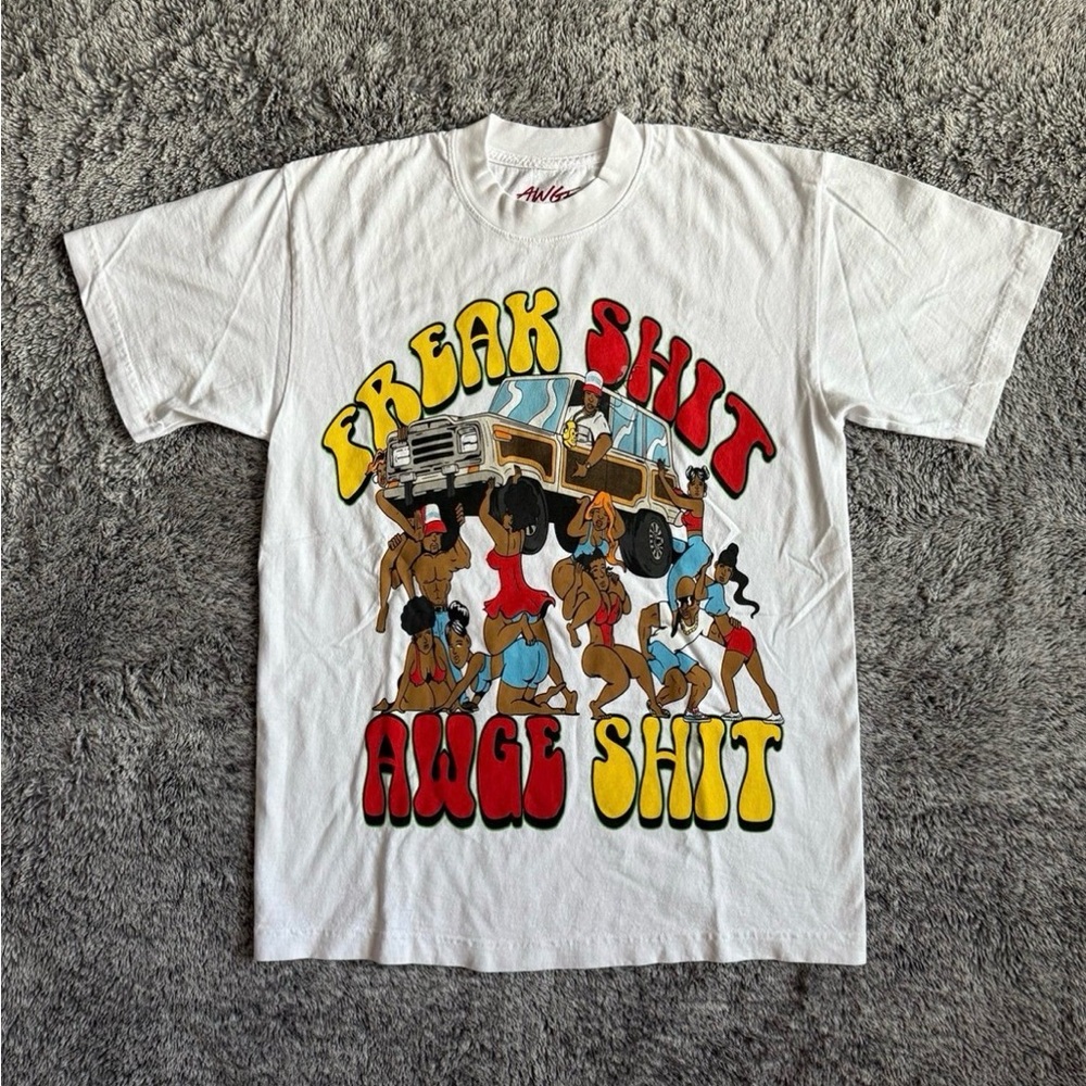 Men’s Graphic T-Shirt, Freak $hit, AWGE, ASAP Rocky, NEW